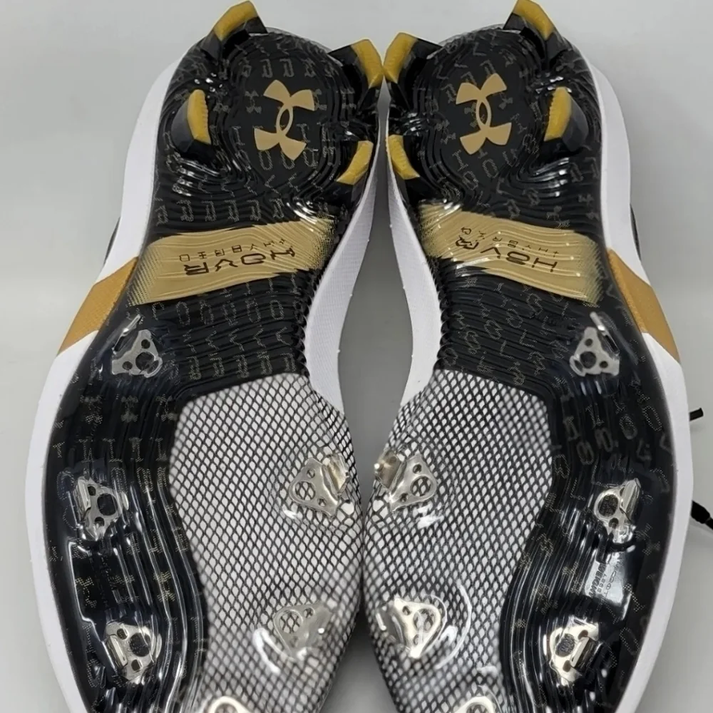 Under Armour Harper 6 Low ST Baseball Cleats Black 3024315-001 Mens Size 8.5 NEW